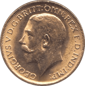 1921 GOLD SOVEREIGN ( UNC ) PERTH MINT - Sovereign - Cambridgeshire Coins