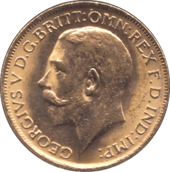 1921 GOLD SOVEREIGN ( UNC ) PERTH MINT - Sovereign - Cambridgeshire Coins