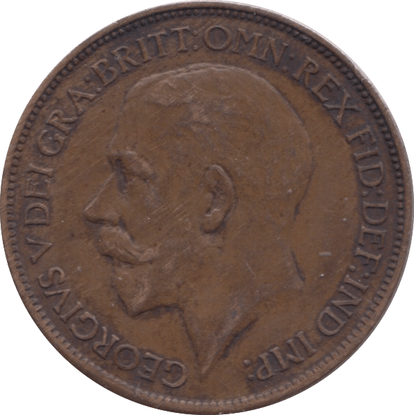 1921 HALF PENNY ( EF ) - Halfpenny - Cambridgeshire Coins