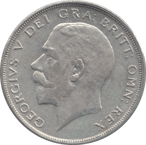 1921 HALFCROWN ( EF ) - Halfcrown - Cambridgeshire Coins