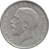 1921 HALFCROWN ( EF ) - Halfcrown - Cambridgeshire Coins