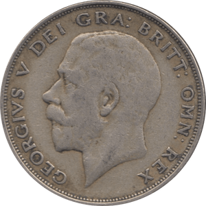 1921 HALFCROWN ( FINE ) 4 - Halfcrown - Cambridgeshire Coins