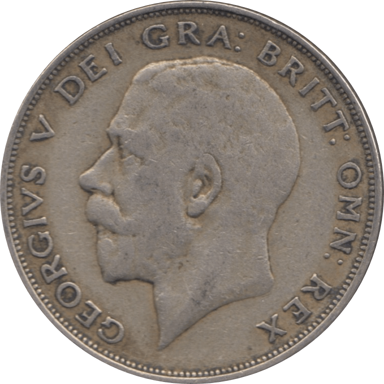 1921 HALFCROWN ( FINE ) 4 - Halfcrown - Cambridgeshire Coins