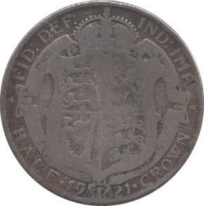 1921 HALFCROWN ( NF ) 6 - Halfcrown - Cambridgeshire Coins
