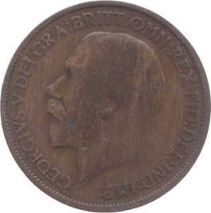 1921 HALFPENNY ( FINE ) - Halfpenny - Cambridgeshire Coins