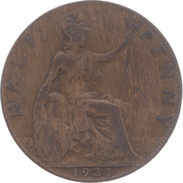 1921 HALFPENNY ( FINE ) - Halfpenny - Cambridgeshire Coins
