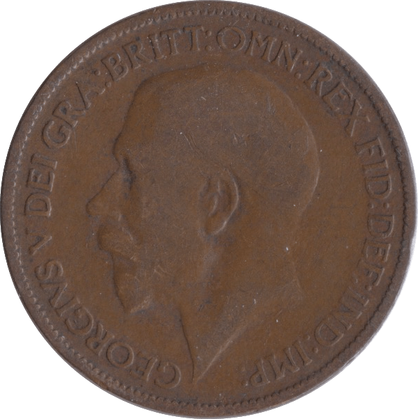 1921 HALFPENNY ( FINE ) - Halfpenny - Cambridgeshire Coins
