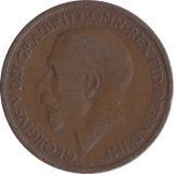 1921 HALFPENNY ( FINE ) - Halfpenny - Cambridgeshire Coins