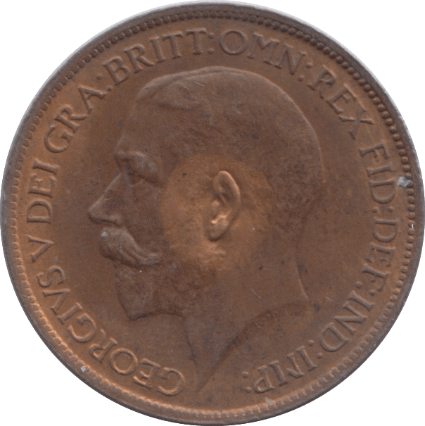 1921 HALFPENNY ( UNC ) - Halfpenny - Cambridgeshire Coins