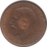 1921 HALFPENNY ( UNC ) - Halfpenny - Cambridgeshire Coins