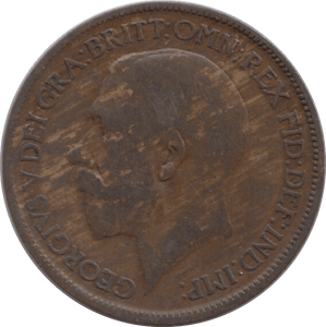 1921 HALFPENNY ( VF ) - HALFPENNY - Cambridgeshire Coins