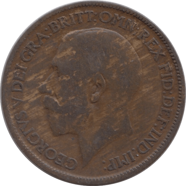 1921 HALFPENNY ( VF ) - HALFPENNY - Cambridgeshire Coins
