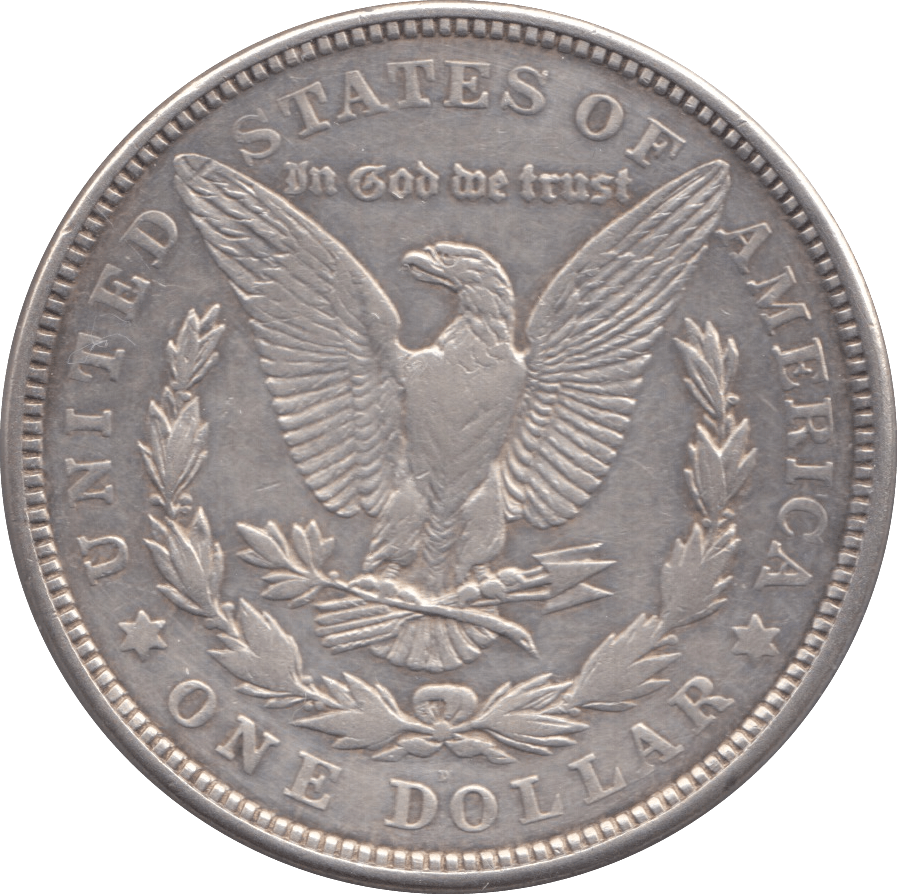 1921 MORGAN DOLLAR USA DENVER MINT - SILVER WORLD COINS - Cambridgeshire Coins