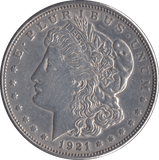 1921 MORGAN DOLLAR USA PHILADELPHIA MINT - SILVER WORLD COINS - Cambridgeshire Coins