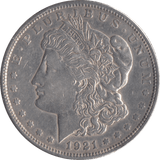 1921 MORGAN DOLLAR USA PHILADELPHIA MINT - SILVER WORLD COINS - Cambridgeshire Coins
