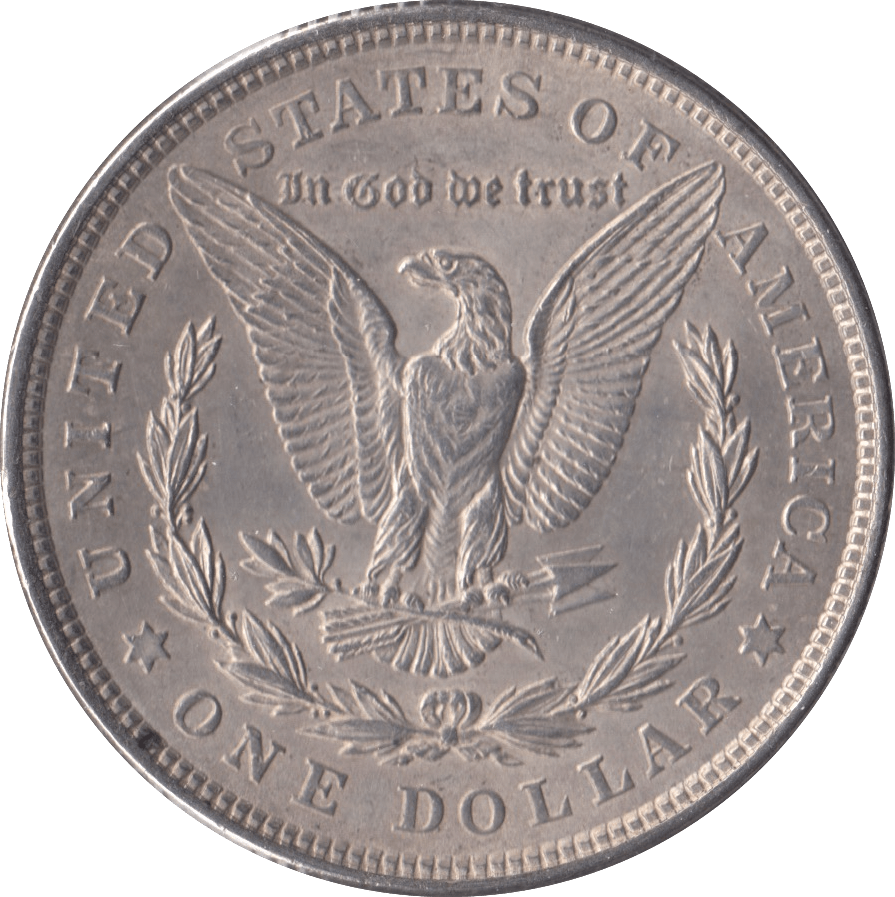 1921 MORGAN DOLLAR USA PHILADELPHIA MINT - SILVER WORLD COINS - Cambridgeshire Coins