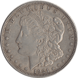 1921 MORGAN DOLLAR USA PHILADELPHIA MINT - SILVER WORLD COINS - Cambridgeshire Coins