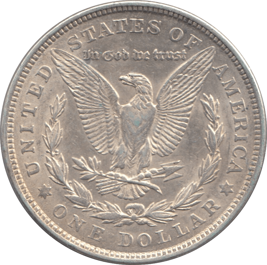 1921 MORGAN DOLLAR USA - SILVER WORLD COINS - Cambridgeshire Coins