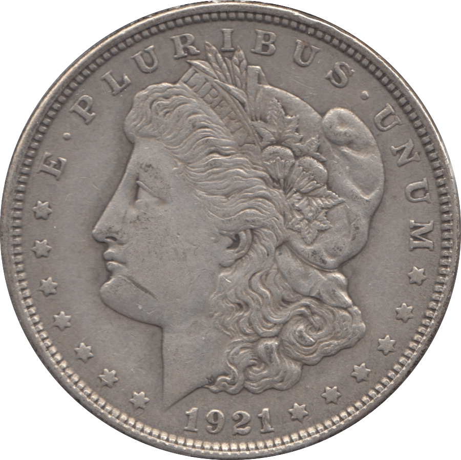 1921 MORGAN DOLLAR USA - WORLD COINS - Cambridgeshire Coins