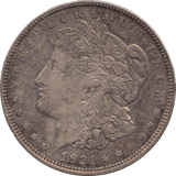 1921 MORGAN DOLLAR USA - WORLD COINS - Cambridgeshire Coins