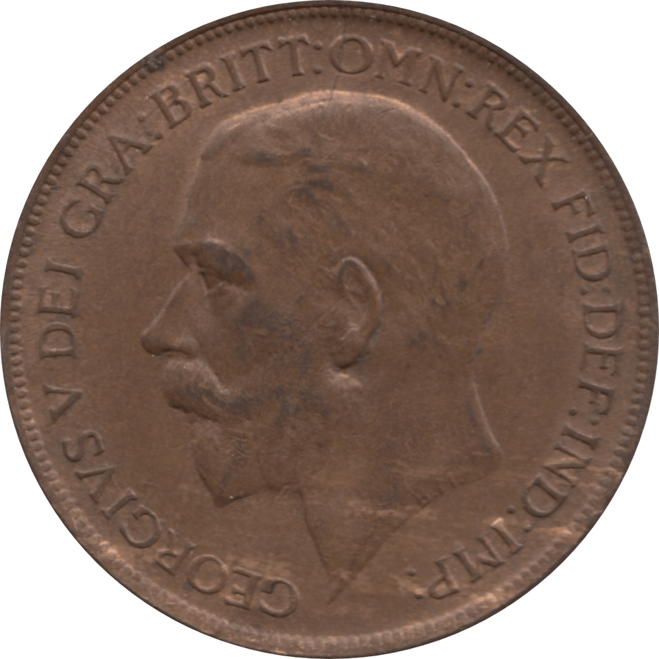 1921 PENNY 1 ( AUNC ) 30 - Penny - Cambridgeshire Coins