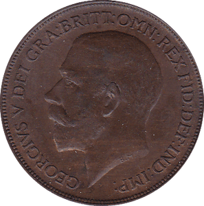 1921 PENNY ( AUNC ) B - Penny - Cambridgeshire Coins
