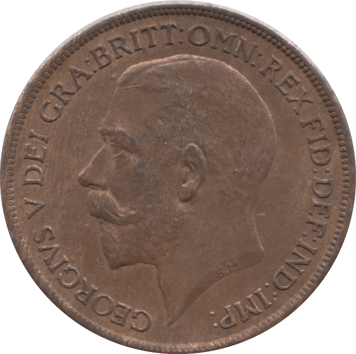 1921 PENNY ( UNC ) 2 - Penny - Cambridgeshire Coins
