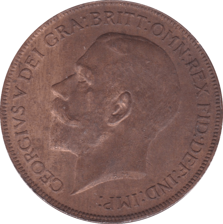 1921 PENNY ( UNC ) B - Penny - Cambridgeshire Coins