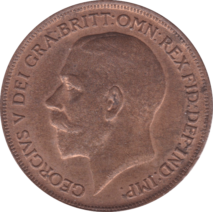 1921 PENNY ( UNC ) D - Penny - Cambridgeshire Coins