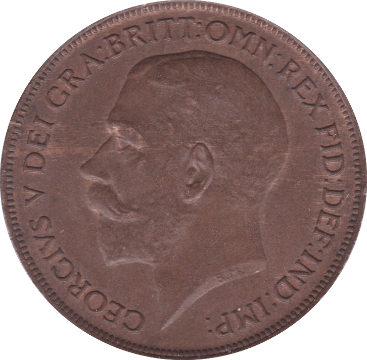 1921 PENNY ( UNC ) E - Penny - Cambridgeshire Coins