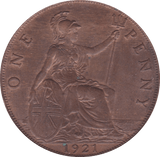 1921 PENNY ( UNC ) E - Penny - Cambridgeshire Coins