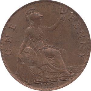 1921 PENNY ( UNC ) - Penny - Cambridgeshire Coins
