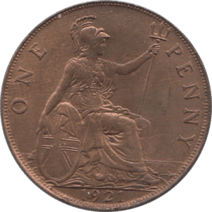 1921 PENNY ( UNC ) - Penny - Cambridgeshire Coins