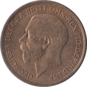 1921 PENNY ( UNC ) - Penny - Cambridgeshire Coins