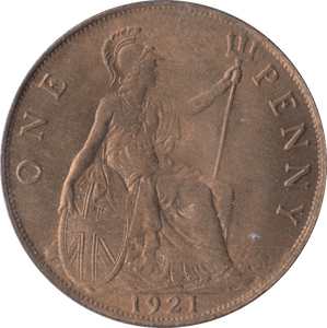 1921 PENNY ( UNC ) - Penny - Cambridgeshire Coins