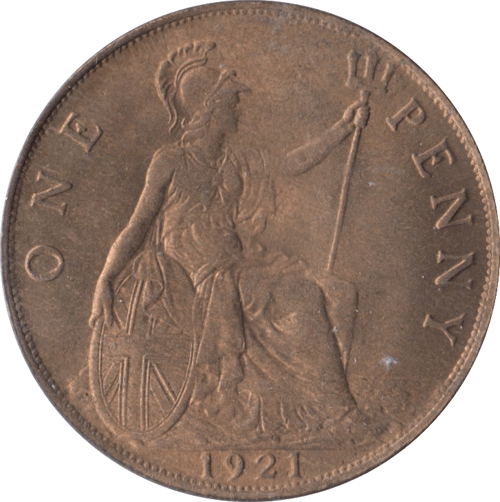1921 PENNY ( UNC ) - Penny - Cambridgeshire Coins
