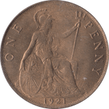 1921 PENNY ( UNC ) - Penny - Cambridgeshire Coins