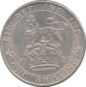 1921 SHILLING ( EF ) 3 - Shilling - Cambridgeshire Coins