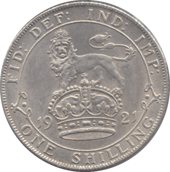 1921 SHILLING ( EF ) 3 - Shilling - Cambridgeshire Coins