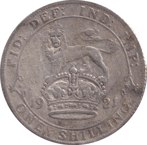 1921 SHILLING ( FINE ) - Shilling - Cambridgeshire Coins