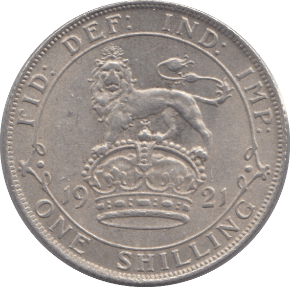 1921 SHILLING ( GVF ) - Shilling - Cambridgeshire Coins