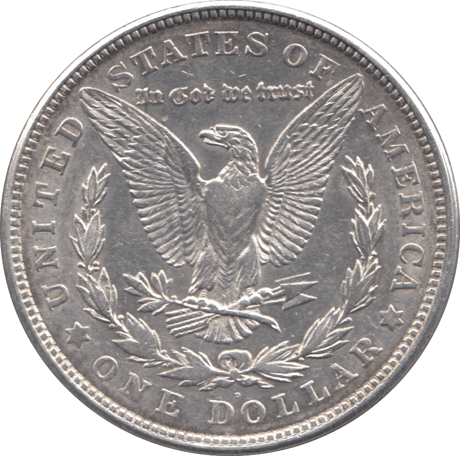 1921 SILVER MORGAN DOLLAR DENVER USA - SILVER WORLD COINS - Cambridgeshire Coins