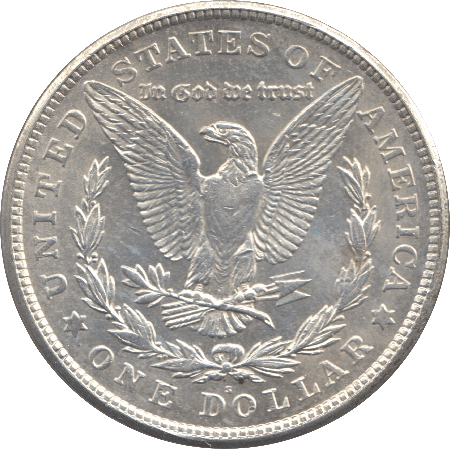 1921 SILVER MORGAN DOLLAR SAN FRANCISCO MINT - SILVER WORLD COINS - Cambridgeshire Coins