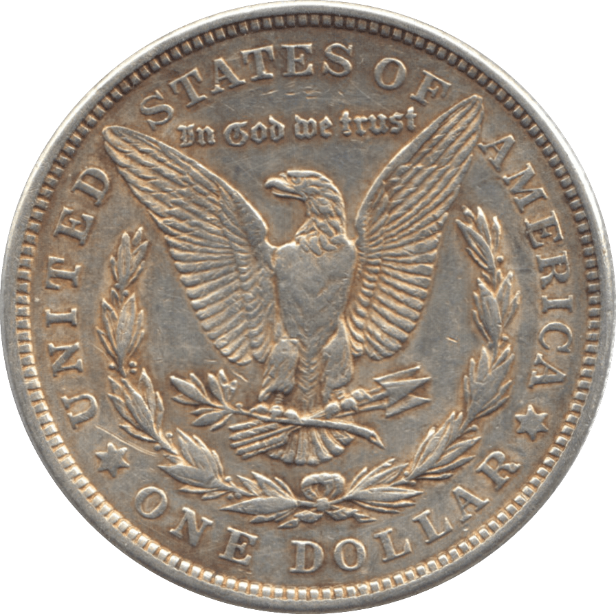 1921 SILVER MORGAN DOLLAR USA 2 - WORLD SILVER COINS - Cambridgeshire Coins