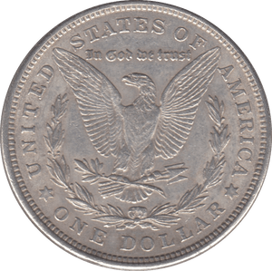 1921 SILVER MORGAN DOLLAR USA 4 - SILVER WORLD COINS - Cambridgeshire Coins