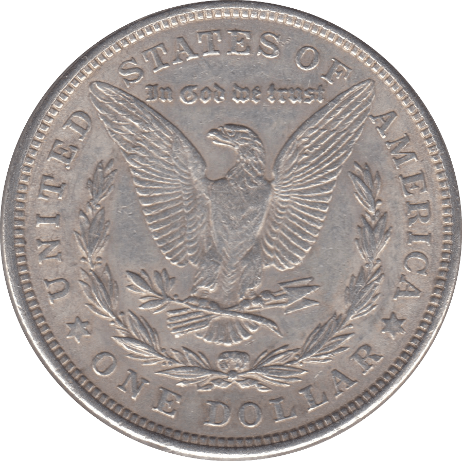 1921 SILVER MORGAN DOLLAR USA 4 - SILVER WORLD COINS - Cambridgeshire Coins