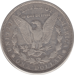 1921 SILVER MORGAN DOLLAR USA 6 - SILVER WORLD COINS - Cambridgeshire Coins