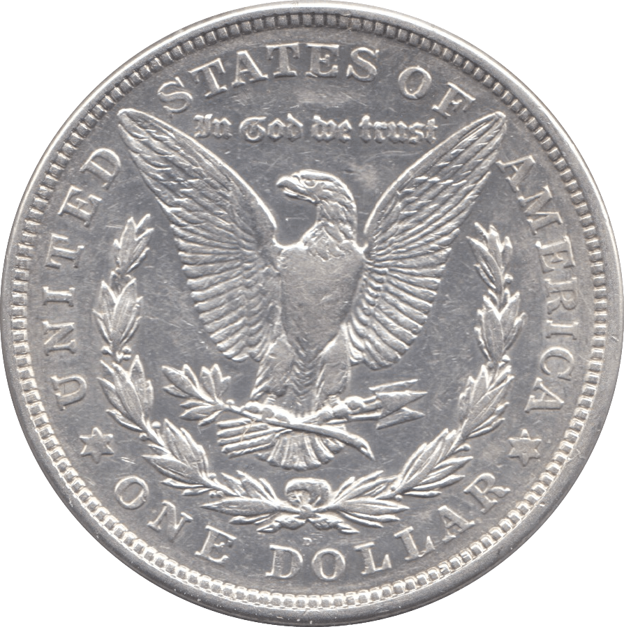 1921 SILVER MORGAN DOLLAR USA DENVER MINT - SILVER WORLD COINS - Cambridgeshire Coins