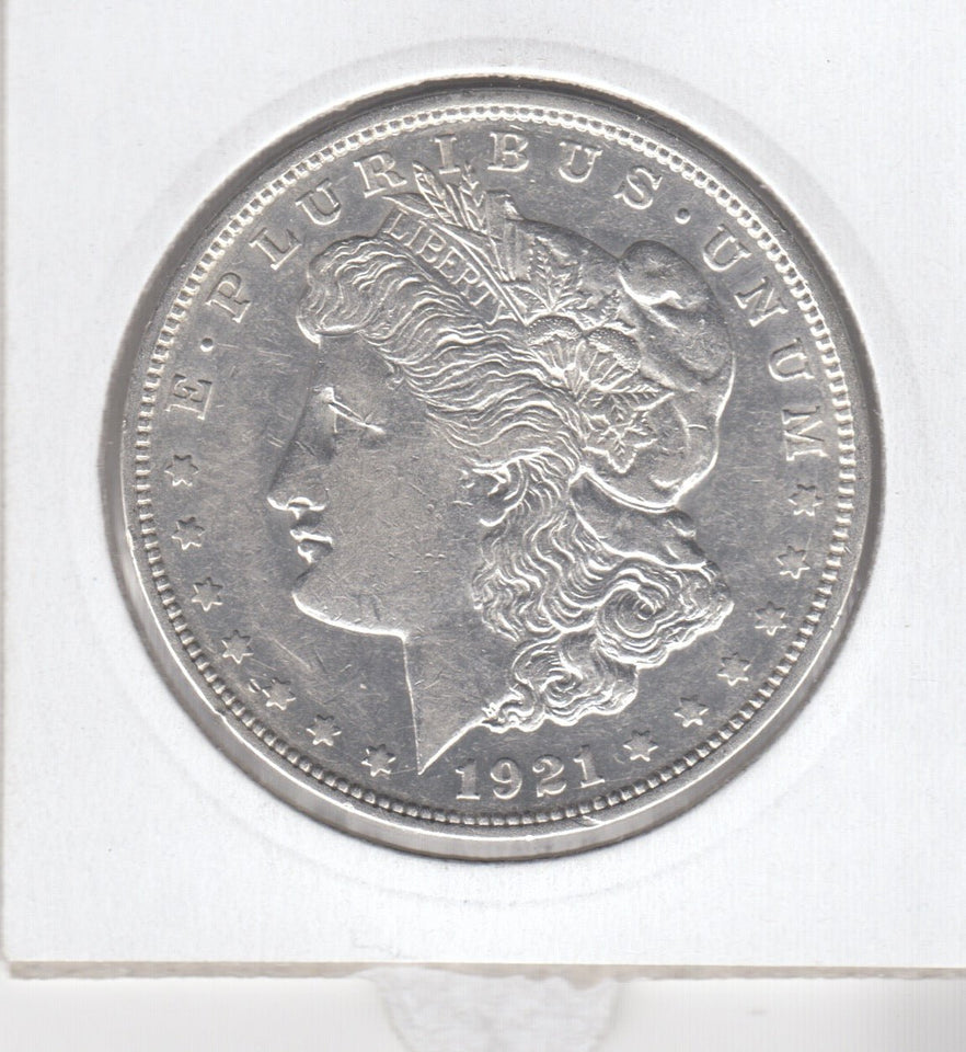 1921 SILVER MORGAN DOLLAR USA DENVER MINT - SILVER WORLD COINS - Cambridgeshire Coins