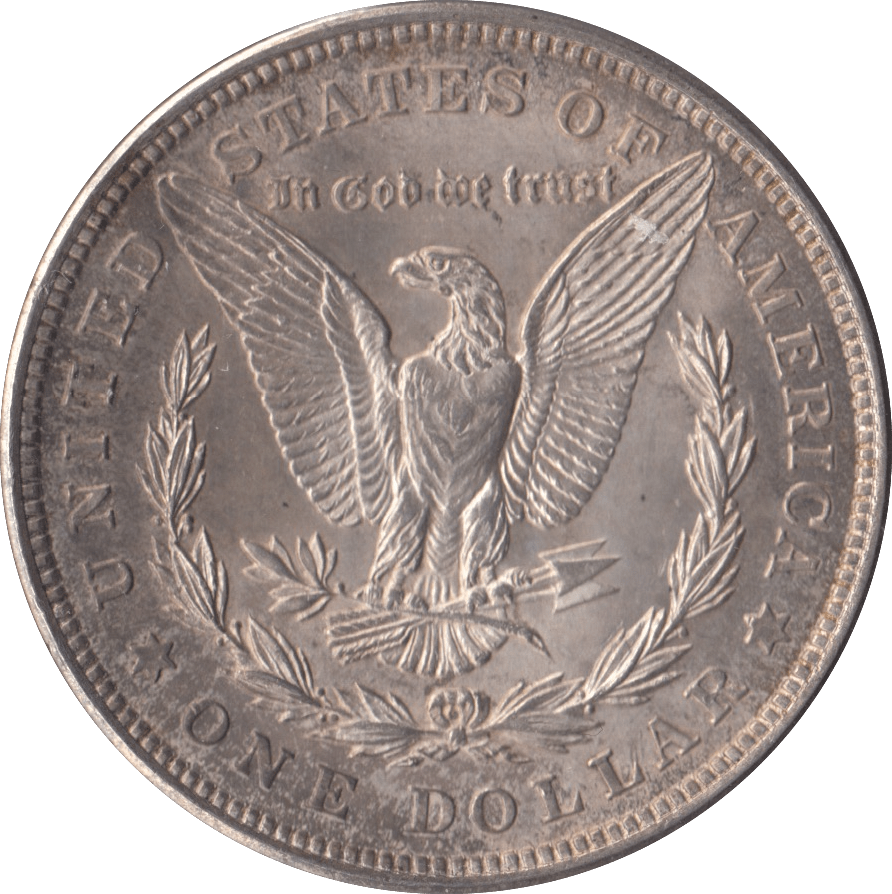 1921 SILVER MORGAN DOLLAR USA PHILADELPHIA MINT - SILVER WORLD COINS - Cambridgeshire Coins